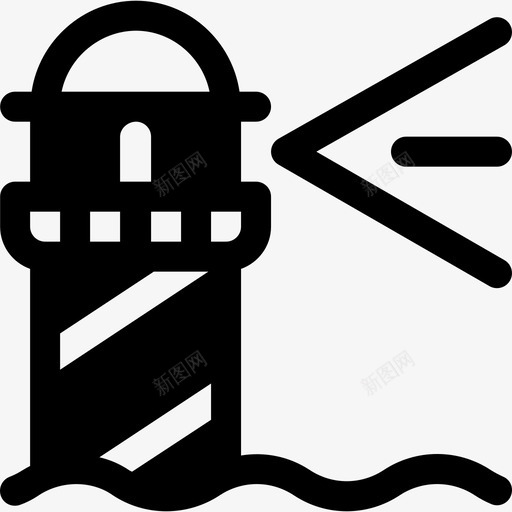 灯塔海盗14装满了图标svg_新图网 https://ixintu.com 海盗14 灯塔 装满了