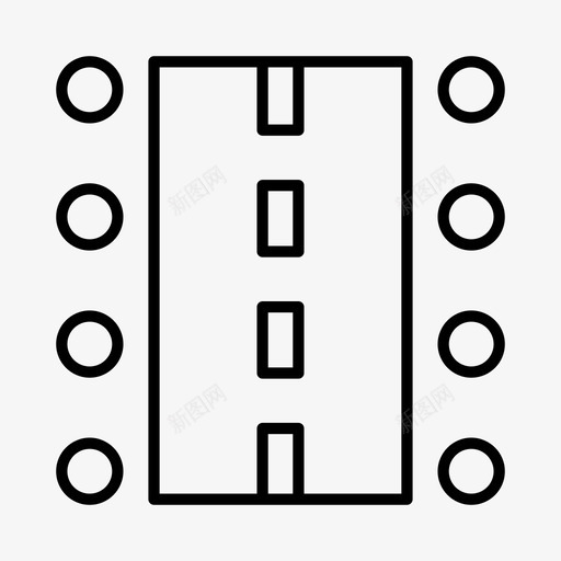跑道赛车运动图标svg_新图网 https://ixintu.com 赛车 跑道 运动