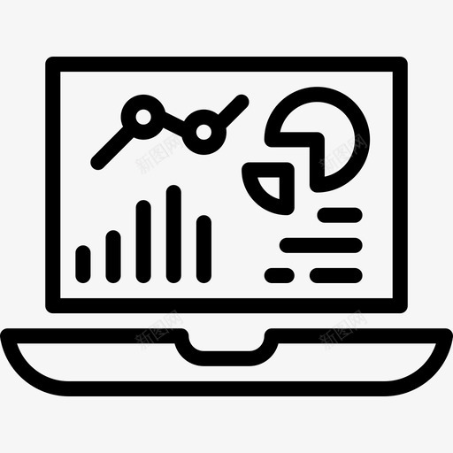 分析商业和金融49线性图标svg_新图网 https://ixintu.com 分析 商业和金融49 线性