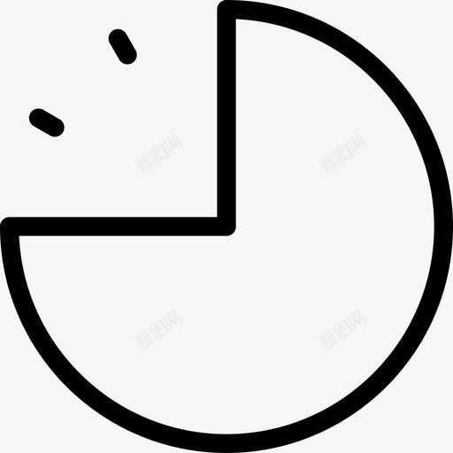 45分钟时间日历线性图标svg_新图网 https://ixintu.com 45分钟 时间日历 线性