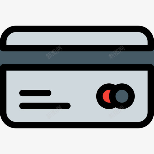 信用卡电子商务62线性彩色图标svg_新图网 https://ixintu.com 信用卡 电子商务62 线性彩色