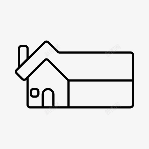 住宅公寓大楼图标svg_新图网 https://ixintu.com 住宅 住户 公寓 大楼 宾馆