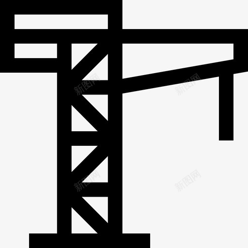 克雷恩城市24直线型图标svg_新图网 https://ixintu.com 克雷恩 城市24 直线型