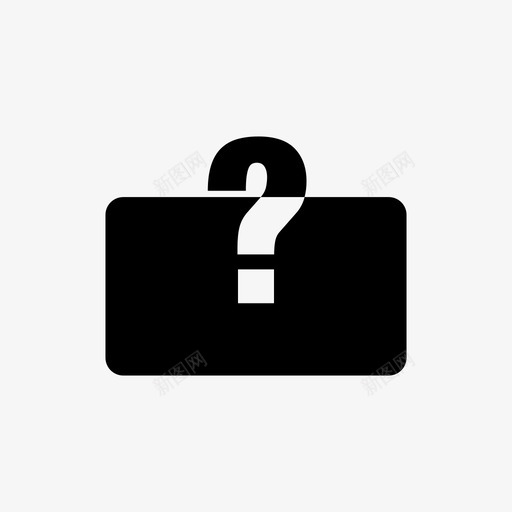失物招领手提箱图标svg_新图网 https://ixintu.com 失物招领 手提箱