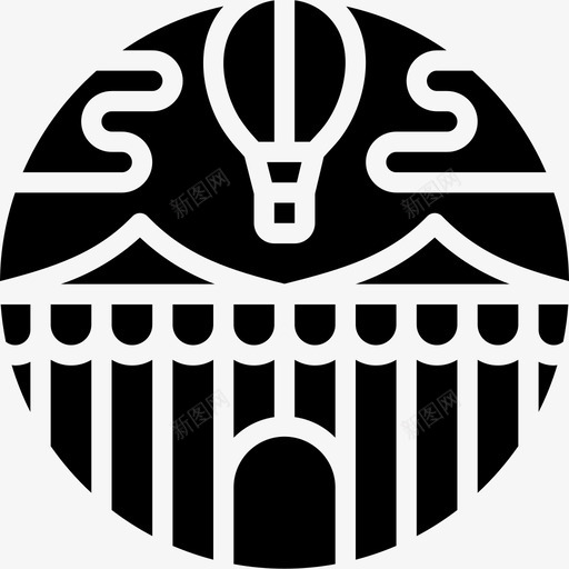 游乐园主题公园4填充图标svg_新图网 https://ixintu.com 主题公园4 填充 游乐园