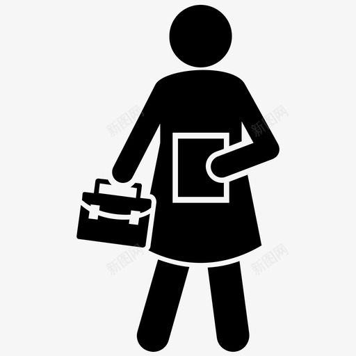 幼儿园老师班主任教练图标svg_新图网 https://ixintu.com 导师 幼儿园老师 教练 班主任 返校字形图标