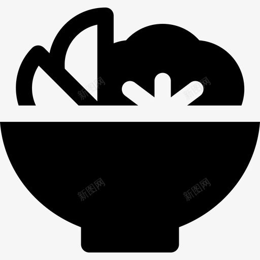 沙拉食物61加满图标svg_新图网 https://ixintu.com 加满 沙拉 食物61