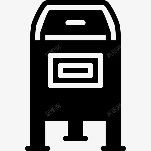 邮政信箱市区13号实心图标svg_新图网 https://ixintu.com 实心 市区13号 邮政信箱