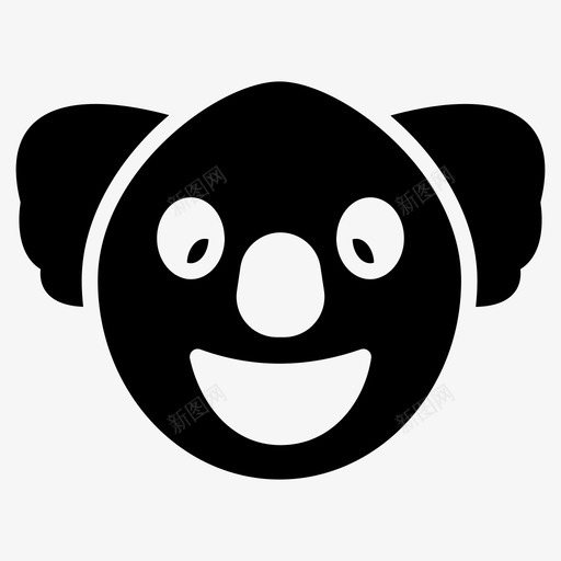 笑表情符号快乐图标svg_新图网 https://ixintu.com 微笑 快乐 笑 笑脸和表情符号第二卷 表情符号