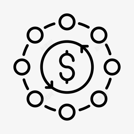 经济贸易商业经济图标svg_新图网 https://ixintu.com 商业 经济 经济贸易 贸易 金融
