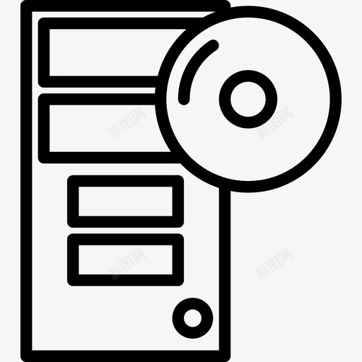 计算机tech14线性图标svg_新图网 https://ixintu.com tech14 线性 计算机