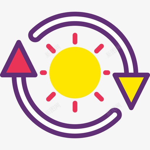 太阳能箭头48附魔图标svg_新图网 https://ixintu.com 太阳能 箭头48 附魔
