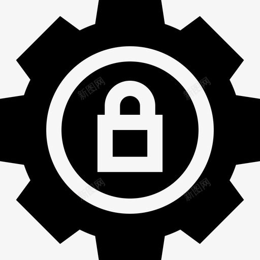 设置黑客13已填充图标svg_新图网 https://ixintu.com 已填充 设置 黑客13