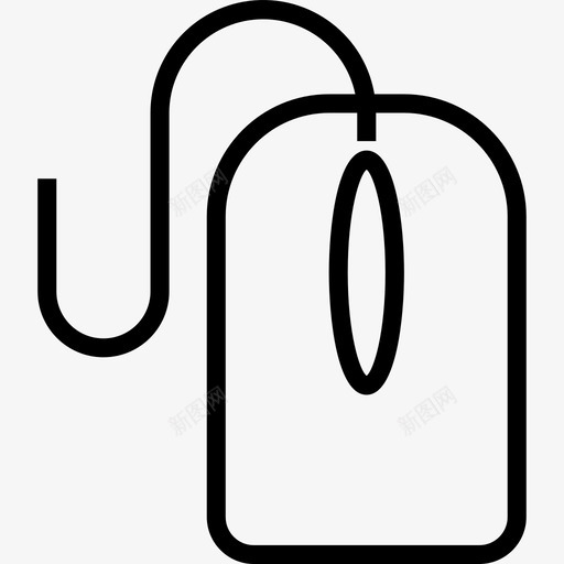 鼠标计算机设备线性图标svg_新图网 https://ixintu.com 线性 计算机设备 鼠标