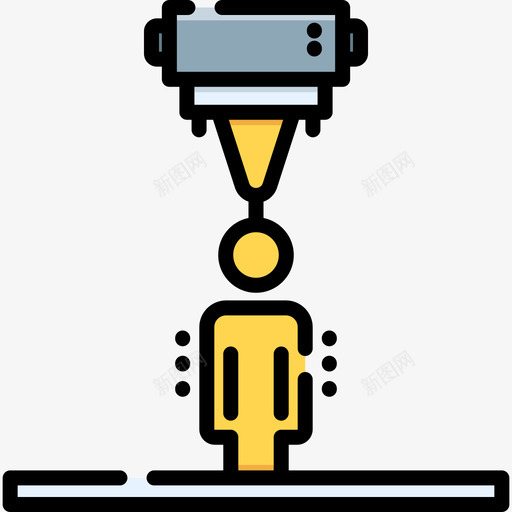 3d打印机3d打印22线性彩色图标svg_新图网 https://ixintu.com 3d打印22 3d打印机 线性彩色