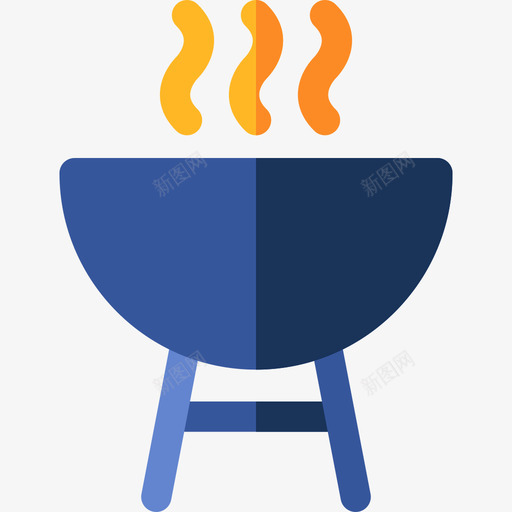 烧烤夏季派对17公寓图标svg_新图网 https://ixintu.com 公寓 夏季派对17 烧烤