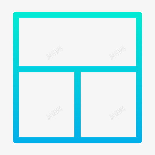 布局对齐和工具5渐变图标svg_新图网 https://ixintu.com 对齐和工具5 布局 渐变