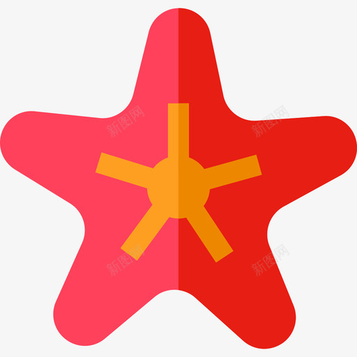 海星夏季派对7公寓图标svg_新图网 https://ixintu.com 公寓 夏季派对7 海星