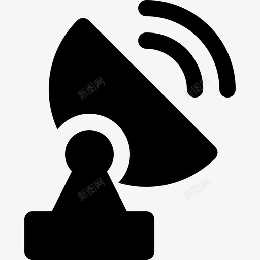 卫星地图位置3已填充图标svg_新图网 https://ixintu.com 卫星 地图位置3 已填充