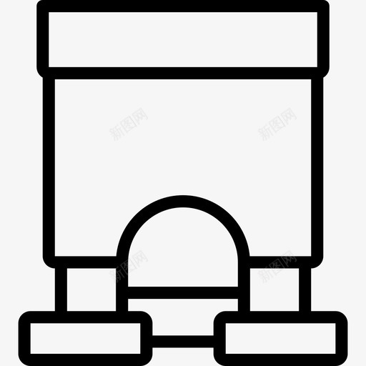 跳线pc组件2线性图标svg_新图网 https://ixintu.com pc组件2 线性 跳线