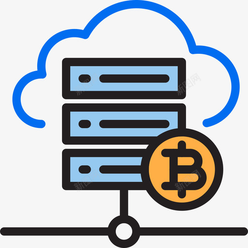 比特币比特币40线性颜色图标svg_新图网 https://ixintu.com 比特币 比特币40 线性颜色