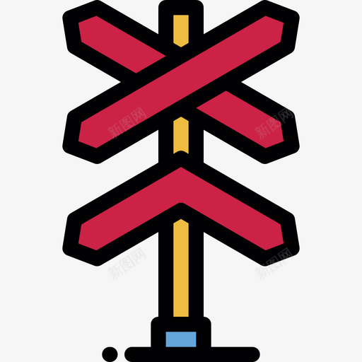 铁路线颜色图标svg_新图网 https://ixintu.com 线颜色 铁路