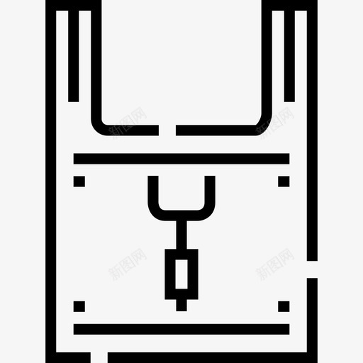 围裙烧烤25直线型图标svg_新图网 https://ixintu.com 围裙 烧烤25 直线型