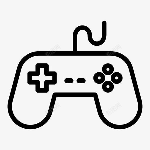 游戏控制器游戏机xbox图标svg_新图网 https://ixintu.com xbox 游戏控制器 游戏机