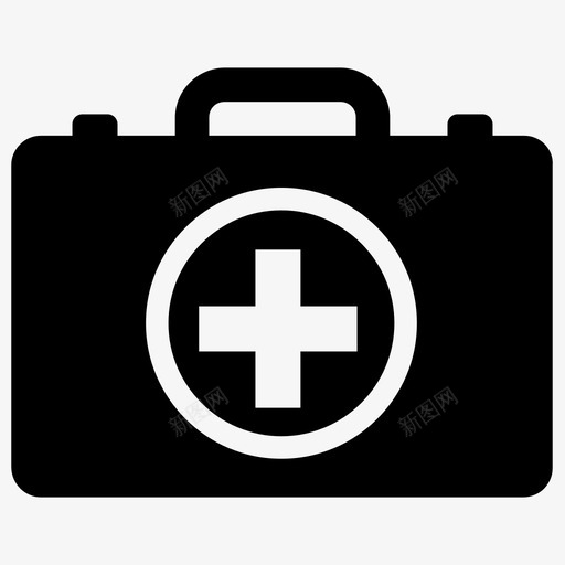 急救医生包急救包图标svg_新图网 https://ixintu.com 医生包 医疗援助 急救 急救包 机场服务实心图标