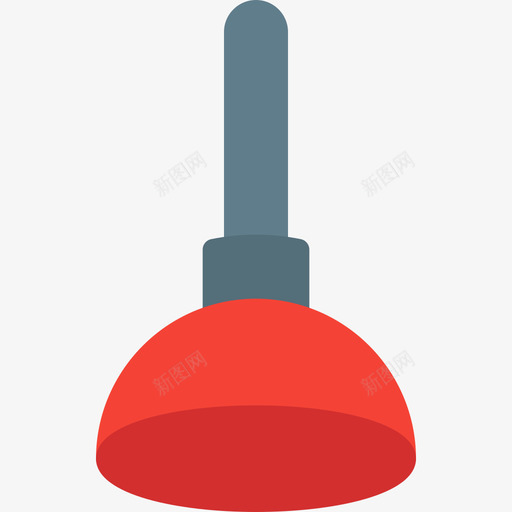 柱塞工具和器具2扁平图标svg_新图网 https://ixintu.com 工具和器具2 扁平 柱塞