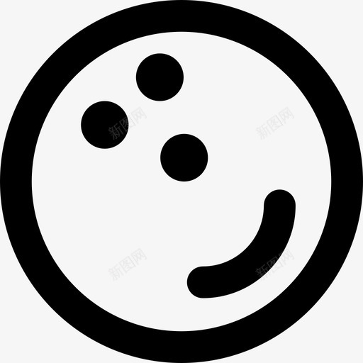 保龄球运动54直线型图标svg_新图网 https://ixintu.com 保龄球 直线型 运动54