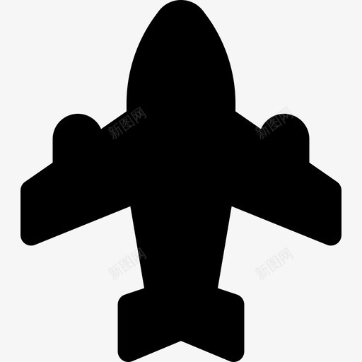 飞机物流和交付3已填充图标svg_新图网 https://ixintu.com 已填充 物流和交付3 飞机