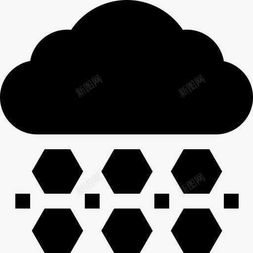 冰雹自然灾害4已满图标svg_新图网 https://ixintu.com 冰雹 已满 自然灾害4