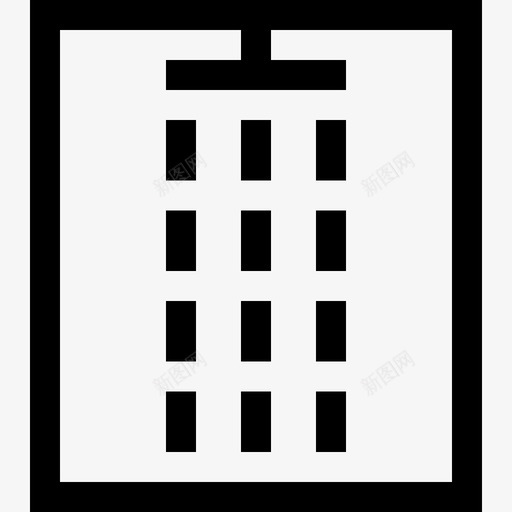 淋浴住宿和早餐6线性图标svg_新图网 https://ixintu.com 住宿和早餐6 淋浴 线性