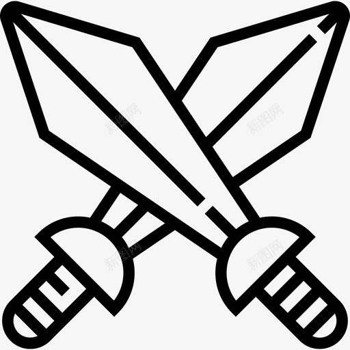 鸡腿北欧海盗2直纹图标svg_新图网 https://ixintu.com 北欧海盗2 直纹 鸡腿