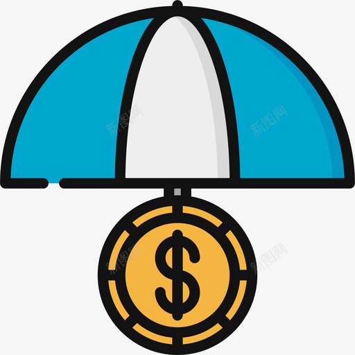 投资金融67线性颜色图标svg_新图网 https://ixintu.com 投资 线性颜色 金融67