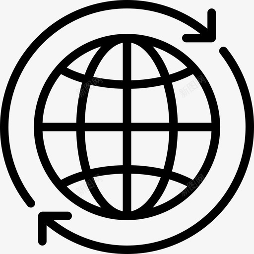 全球搜索引擎优化和在线营销14线性图标svg_新图网 https://ixintu.com 全球 搜索引擎优化和在线营销14 线性