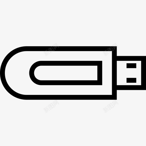 Usb技术39线性图标svg_新图网 https://ixintu.com Usb 技术39 线性