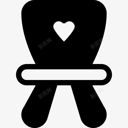 椅子婴儿4填充图标svg_新图网 https://ixintu.com 填充 婴儿4 椅子