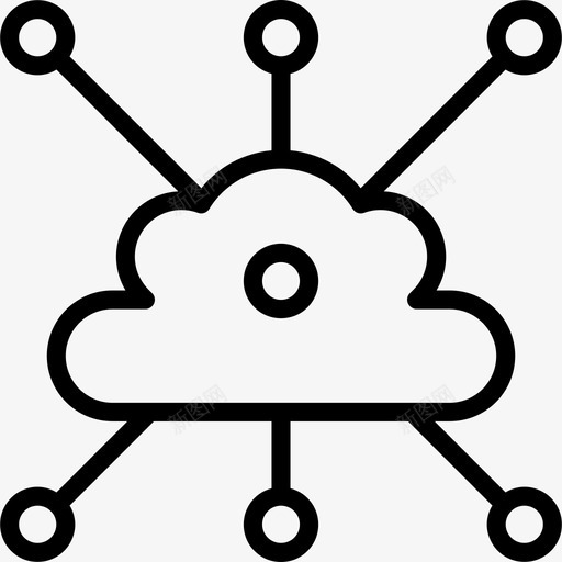 网络浏览器和接口4线性图标svg_新图网 https://ixintu.com 浏览器和接口4 线性 网络