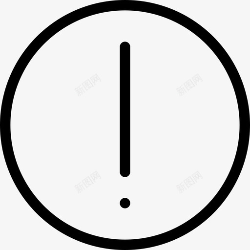 注意接口25线性图标svg_新图网 https://ixintu.com 接口25 注意 线性