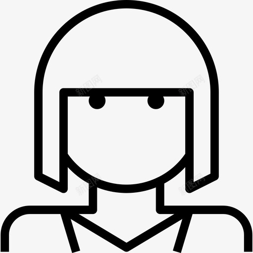 女人阿凡达42直系图标svg_新图网 https://ixintu.com 女人 直系 阿凡达42
