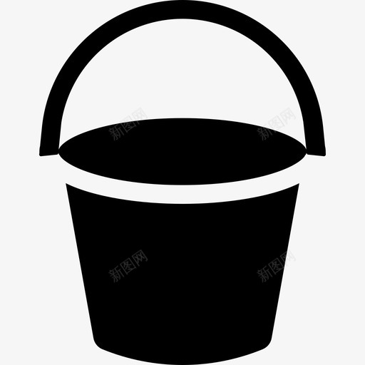 铲斗结构和工具实心图标svg_新图网 https://ixintu.com 实心 结构和工具 铲斗