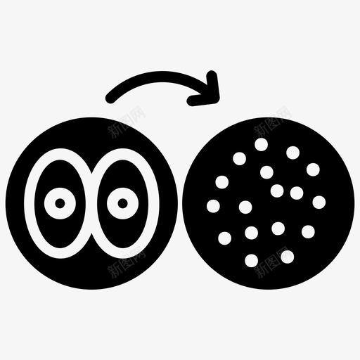 细菌真菌微生物图标svg_新图网 https://ixintu.com 原生动物 妇科雕文图标 微生物 病毒 真菌 细菌