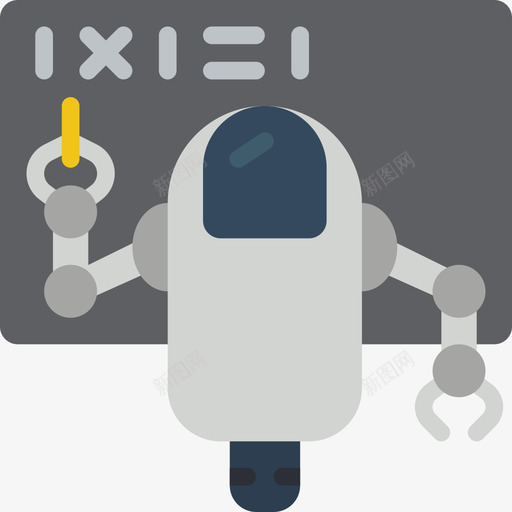 教学人工智能22扁平图标svg_新图网 https://ixintu.com 人工智能22 扁平 教学