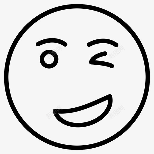 困惑表情脸图标svg_新图网 https://ixintu.com 困惑 快乐 笑脸 脸 表情 表情和表情线第一卷