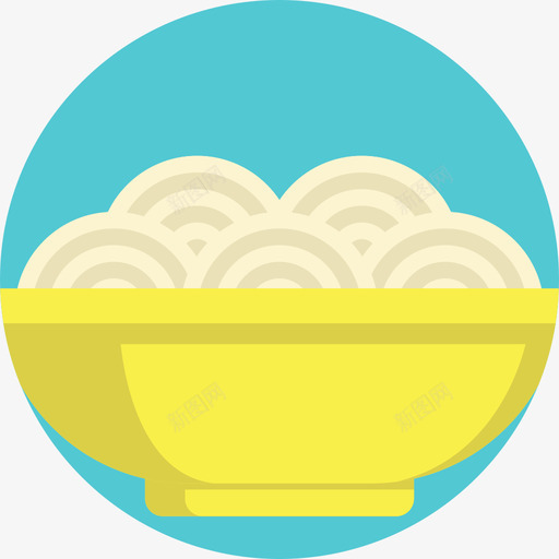 面条食物41扁平图标svg_新图网 https://ixintu.com 扁平 面条 食物41