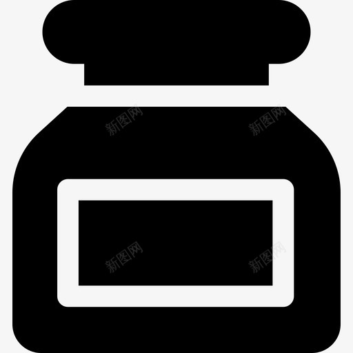 墨水文献5填充图标svg_新图网 https://ixintu.com 填充 墨水 文献5
