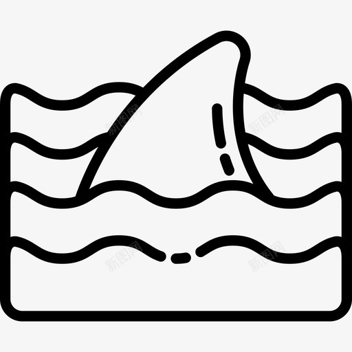 鲨鱼海豹直系图标svg_新图网 https://ixintu.com 海豹 直系 鲨鱼