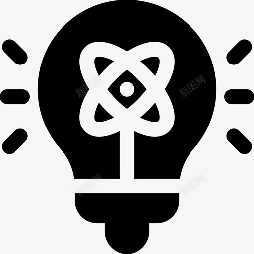光疯狂科学3填充图标svg_新图网 https://ixintu.com 光 填充 疯狂科学3